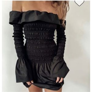 Dion Lee Shirred Mini Dress